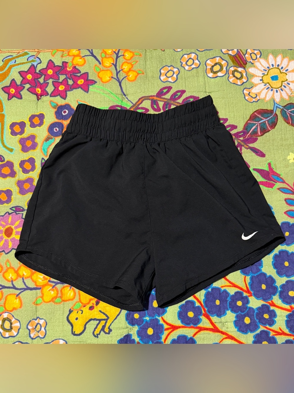 Nike Kids Black Dri-FIT Athletic Shorts